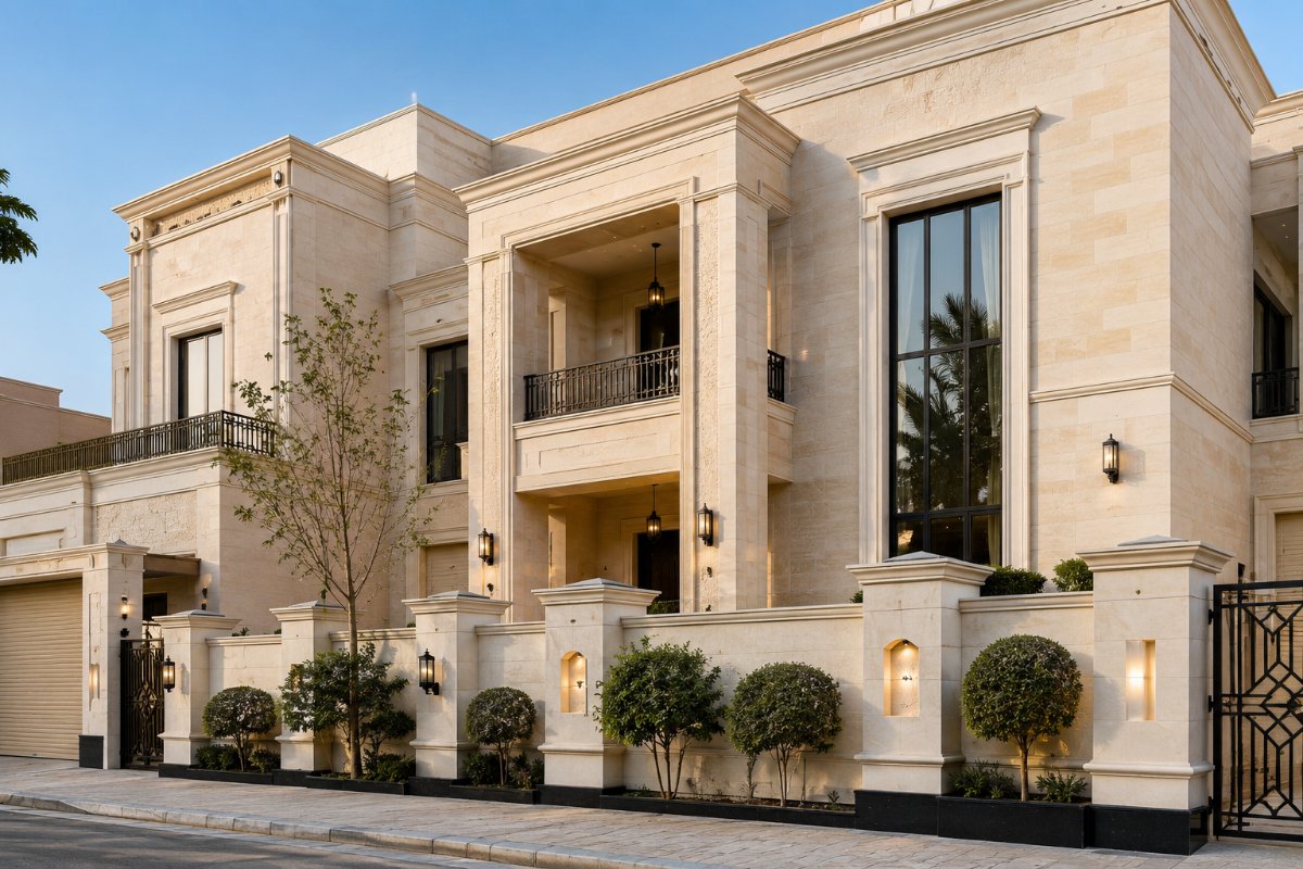 واجهات سكنية فاخرة